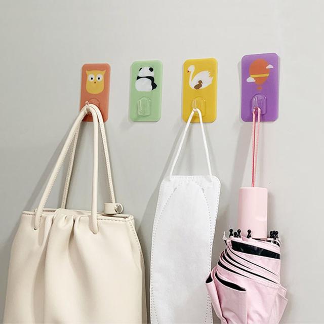 큐트 애니멀 캐릭터 부착 후크고리 30개세트