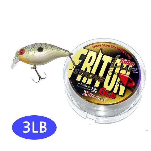 150m 루어원줄 3LB 카본코팅 루어낚시줄 낚시라인줄
