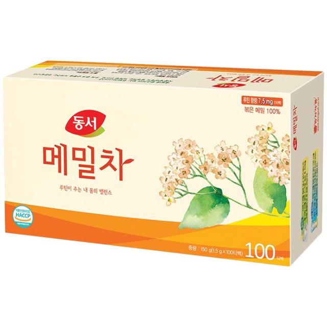 동서식품 메밀차 1.5g x 100개입