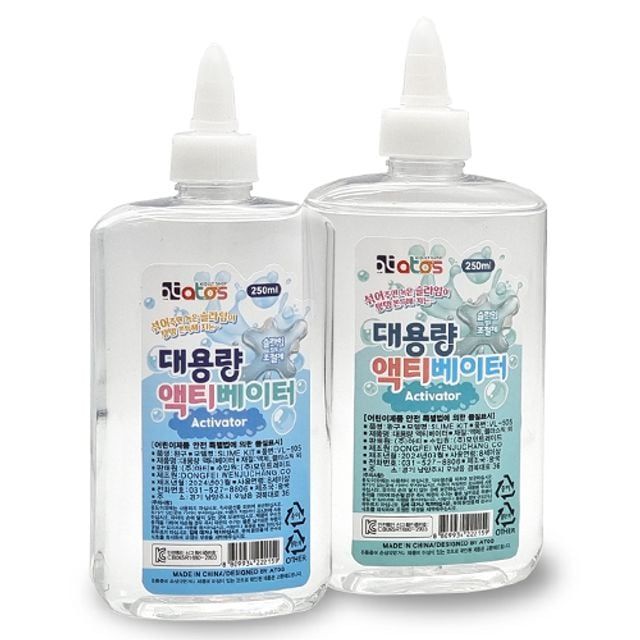 슬라임놀이 혼합물 응고용 놀이재료 대용량