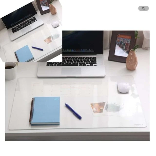 고투명 데스크매트 XL 특대 900x620mm 고무작업판 고무판 반투명커팅매 재단판