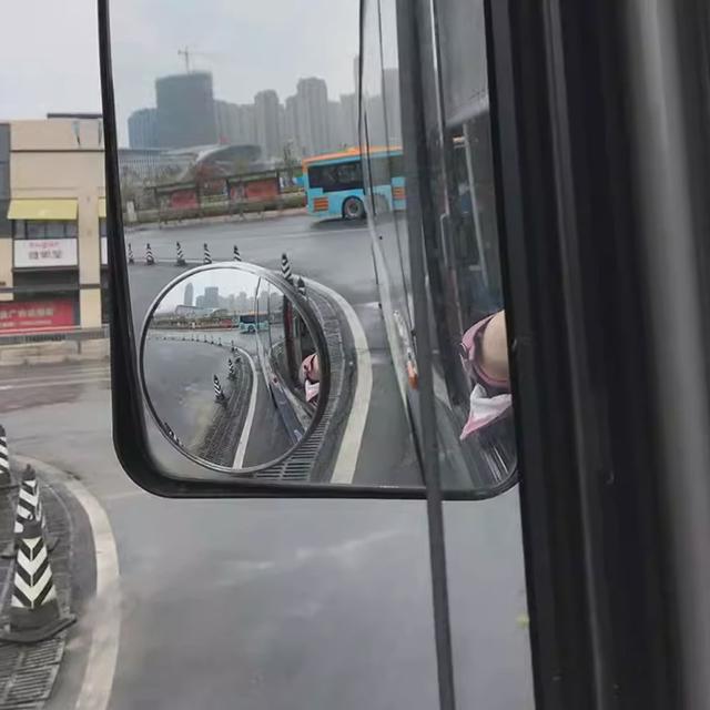 자동차 사이드 보조미러 주차 사각지대 거울 95mm