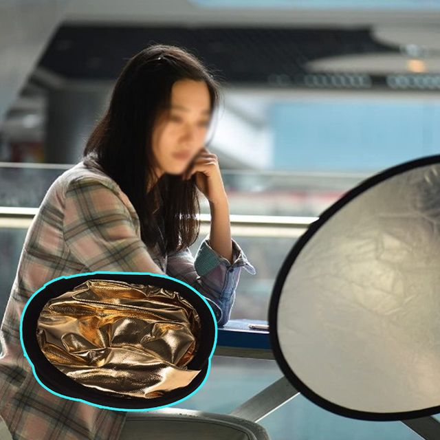 스튜디오 촬영 60cm 휴대용 반사판 골드 실버 반사