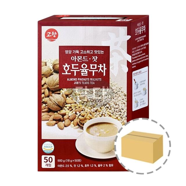 고향 아몬드잣호두율무차 50스틱 1BOX (8개입)
