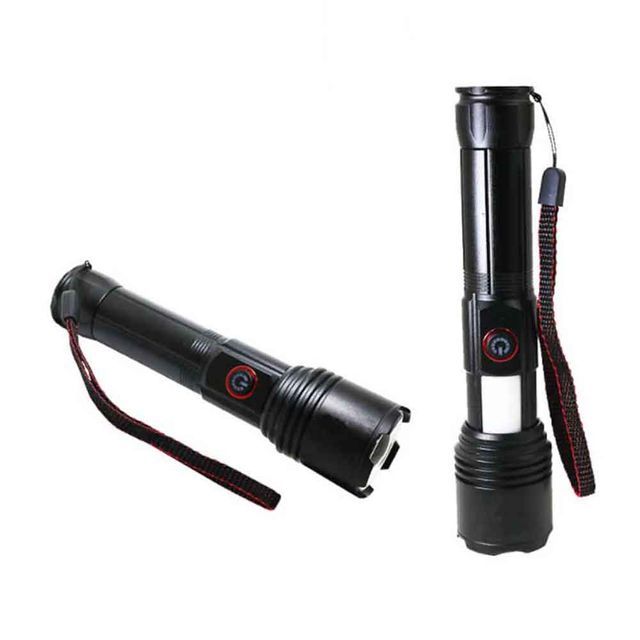 White Laser LED 충전식 줌 서치 랜턴 손전등 SY2207