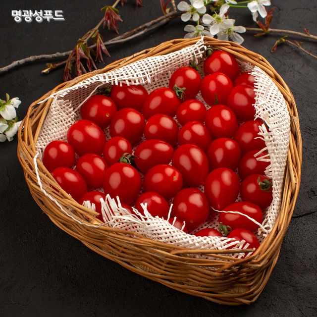 명광성푸드 탱글한과육 샐콤달콤 대추방울토마토 750g