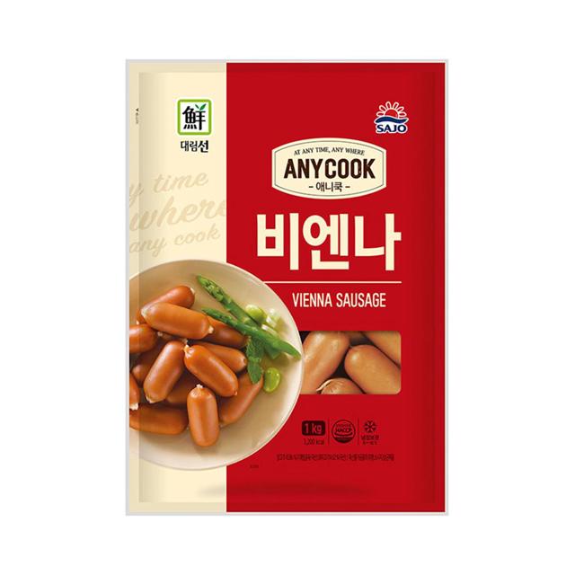 (냉장)대림 애니쿡 비엔나1kg