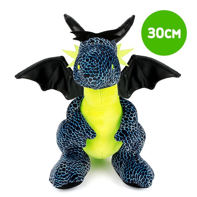 NICI 니키 아이스 블랙블루 드래곤 30cm 시팅 토이