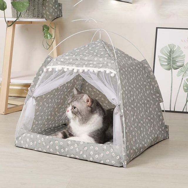 예홈펫 텐트형 강아지집 고양이집 강아지 고양이 방석