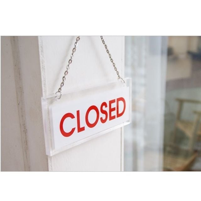 표지판 안내판 OPEN CLOSED 아크릴 180x80 A7101