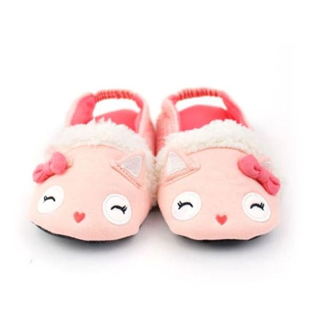 폼폼쇼콜라 유치원 실내화 아동 어린이 덧신 코럴
