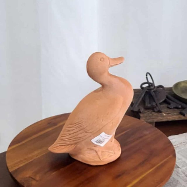 오리 장식품 14x10x22cm 오리장식 정원조형물