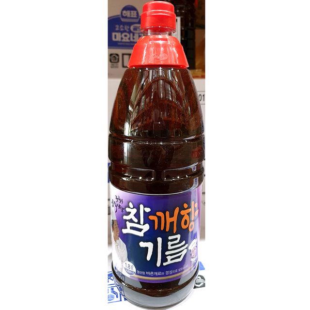 참깨 향기름 전철우 1.8L 맛기름 업소용 식당용 식당