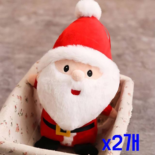 TBZ 크리스마스장식 귀요미산타인형-소 x2개 홈파티소품