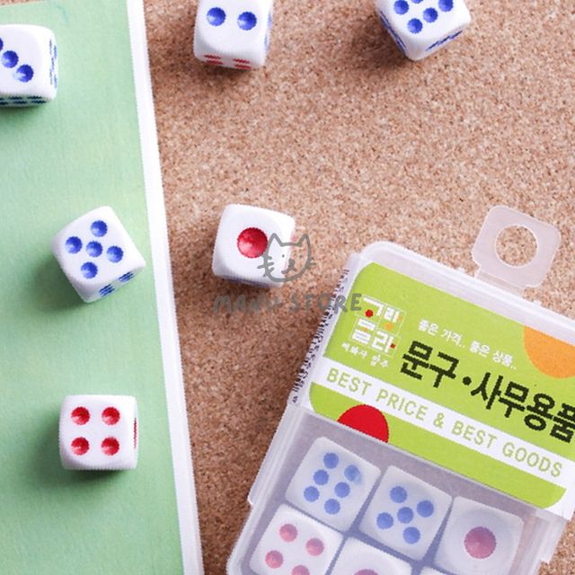 주사위 보드게임 6p 육면체 주사위 굴리기 - 가족용