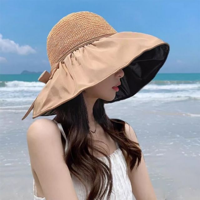 여름 바캉스 모자 밀짚 헬리캡 여행용