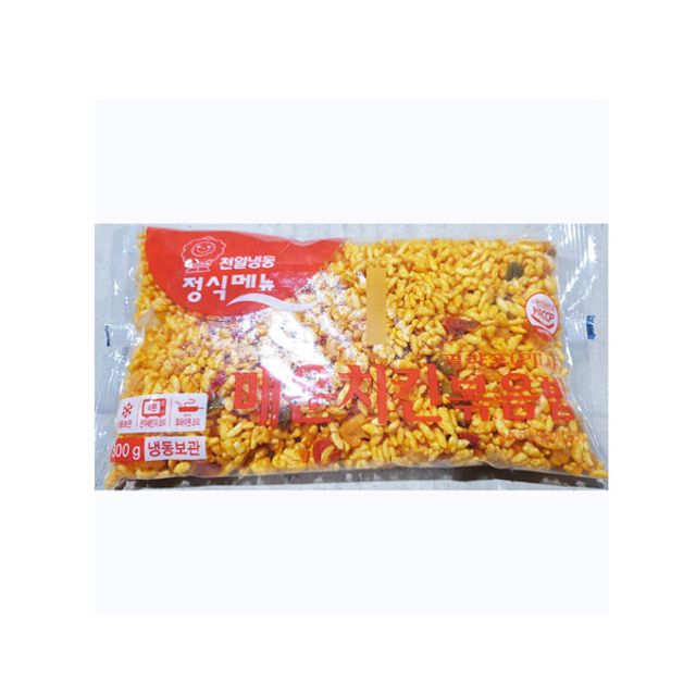 FK 천일식품 매운맛치킨볶음밥 300g - 매콤한 닭고기와 채소의 풍미 가득한 간편식