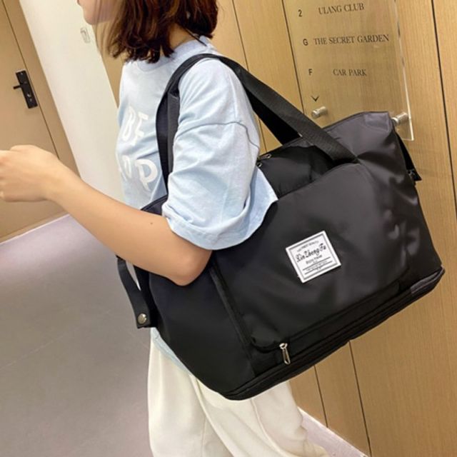 여행용 보조가방 대용량 캐리어 보스턴백 접이식 운동