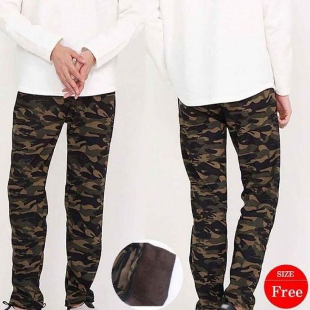 융털 방한 기모 바지 남성용 겨울바지