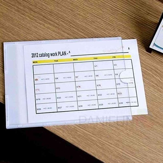 아크릴 꽂이판 B6 메뉴판 가격표 쇼케이스