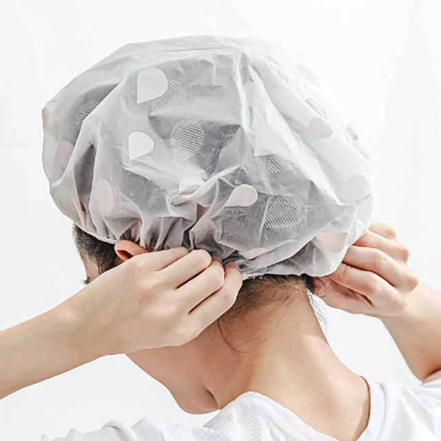 세안용 헤어캡 방수 위생 모자