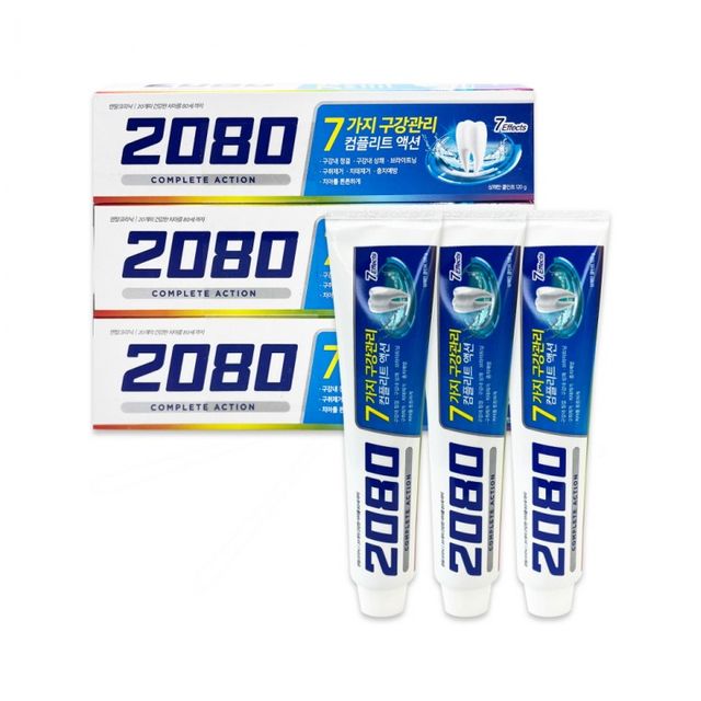 쿨민트향 치약 120gX3개