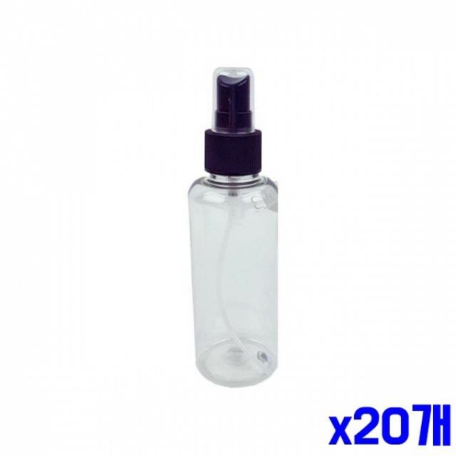 WL 액체휴 화장품 소분 스프레이 용기100ml x20개 공병