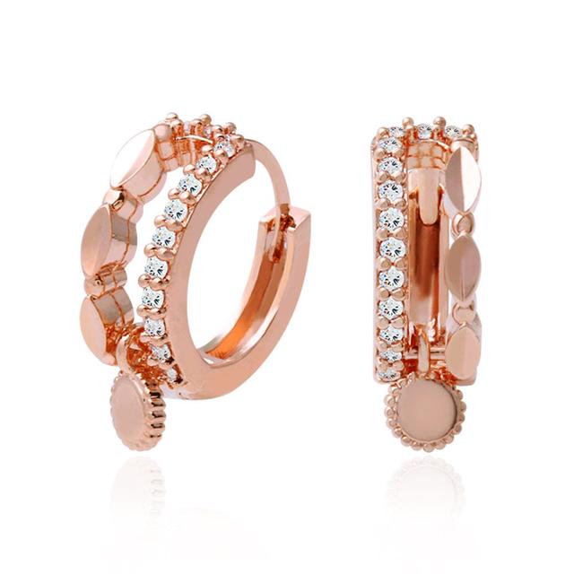 14K 레아 원터치귀걸이 (Gold-pin)