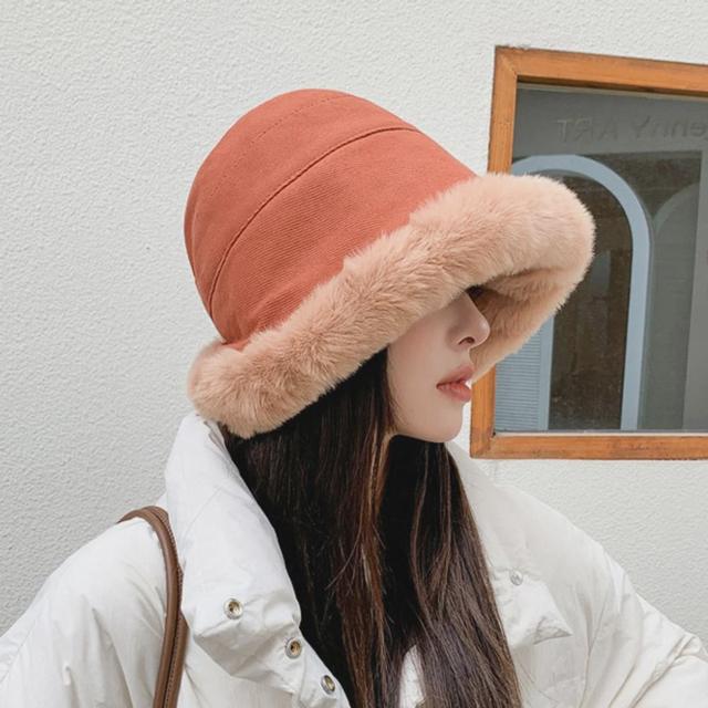 여성 겨울 벙거지모자 1P 포근한 버킷햇 패션 모자