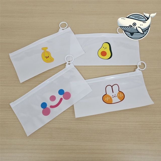 캐릭터 디자인 슬라이드 지퍼파우치 소품 정리