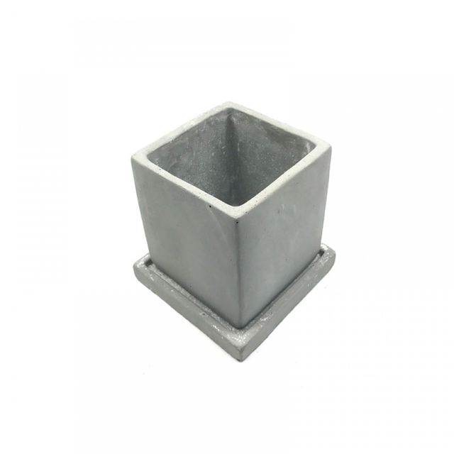 모던 시멘트 사각 8x8x8cm (사각)  화분