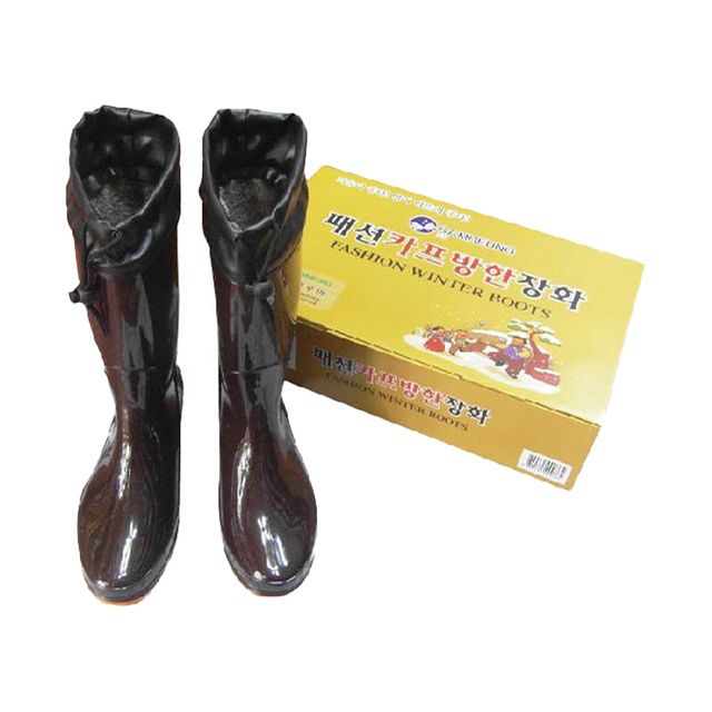 방한부츠 장화 겨울 방한내피 35CM PVC 방한장화