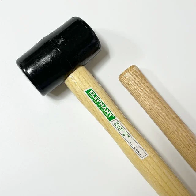 가구조립 수작업 공구 국산 고무 망치 중형