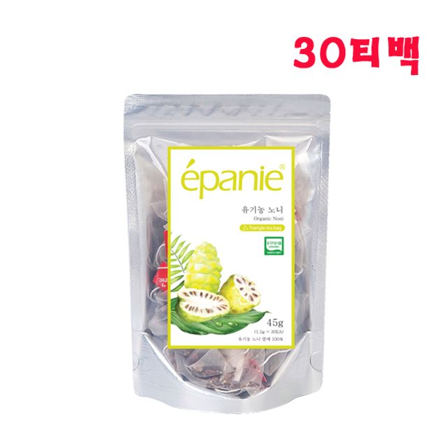 에빠니 노니 삼각망 30티백 노니차 노니열매차 리필팩