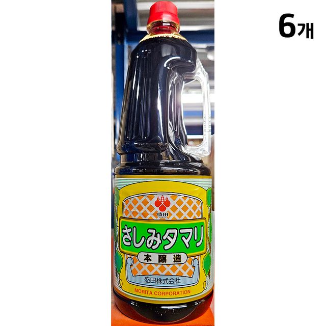 사시미 타마리쇼유(모리타 1.8L)X6