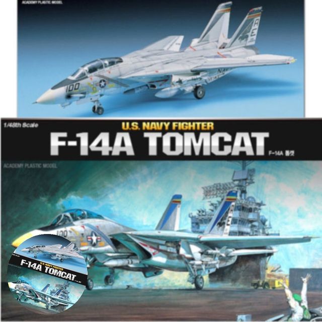 프라모델조립 모형완구 프라모델 1대48 F-14A 톰캣