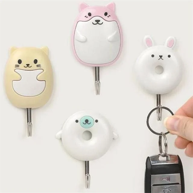 다용 벽 부착 후크 옷걸이 벽걸이 접착 후크 못없이 무타공
