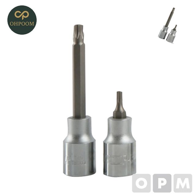 너트렌치 종합렌치 별롱비트소켓렌치 403360 1/2DR T60 100L 1EA