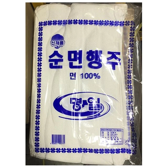 순면행주 32x46cm 20입 X50팩 산업용 주방청소 대량 세트 고무장갑 증정