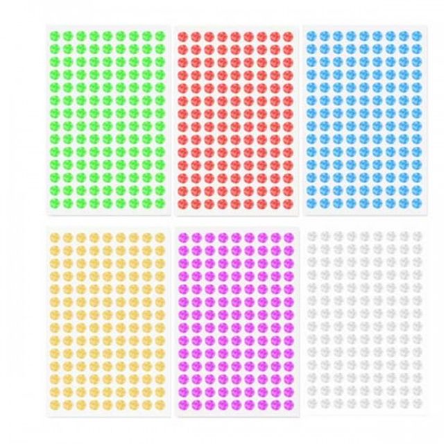 홀로그램원형스티커7003
