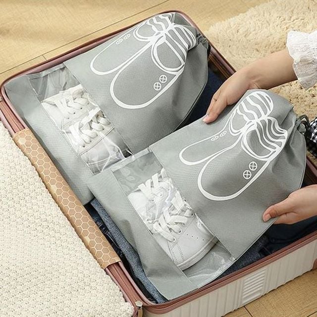 잔솔 신발주머니 부직포 실내화 가방 보조 파우치 신