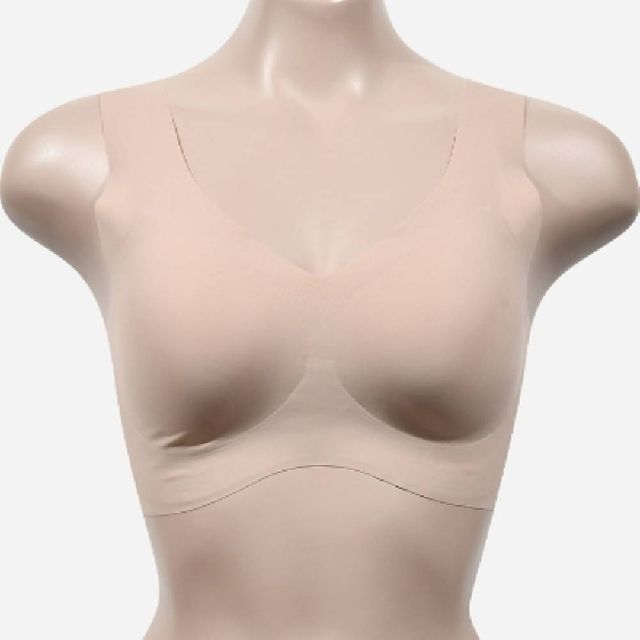 여성 러닝브라 심리스, 뽕없는 브라 와이어리스 브라