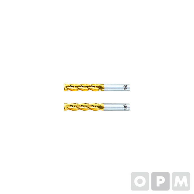 TIN 코팅 엔드밀 2날 6.5mm 중형 정밀 절삭공구