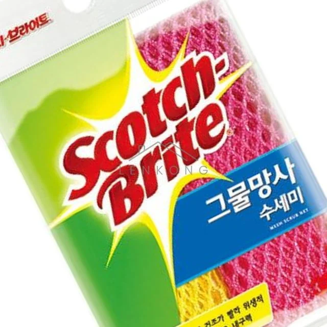 주방잡화 설거지수세미 수세미 그물망사 수세미 MN 900 2EA/1봉 WT300031208 1봉