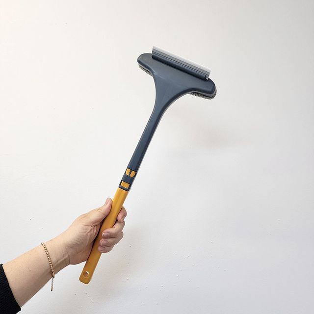 2in1 방충망 스퀴지 브러쉬 클리너