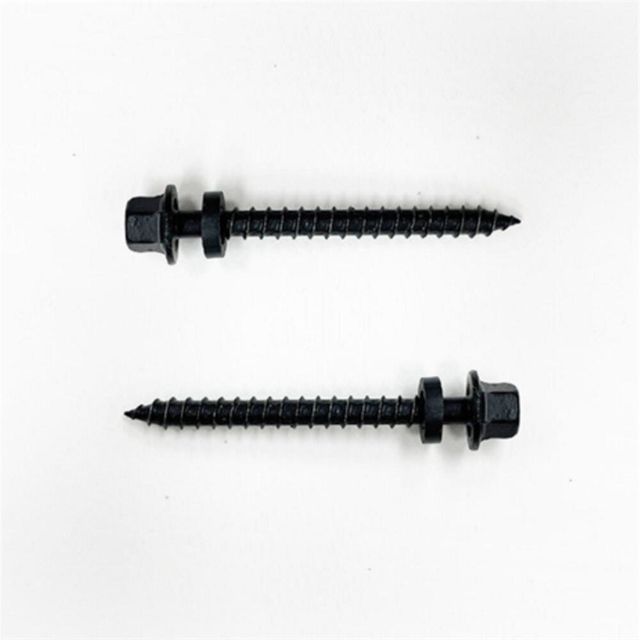 금속기와 외날피스 흑색 5.5x55 1봉 100개 고정볼트 체결볼트 스크류볼트