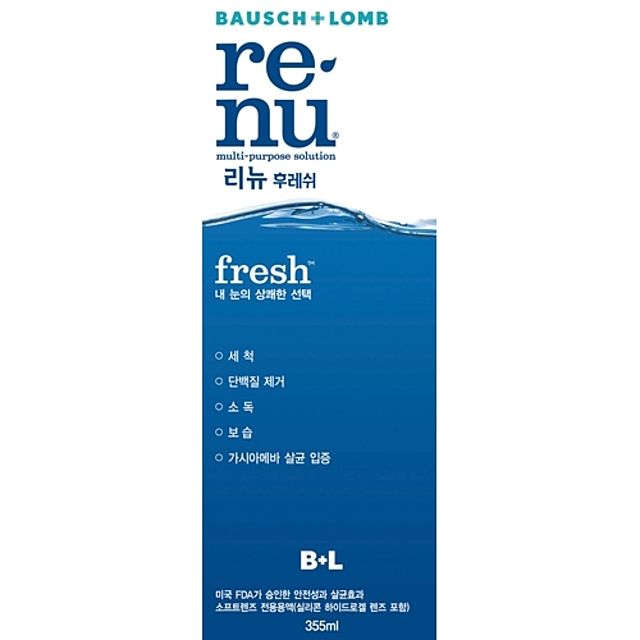 문구사무/리뉴 후레쉬 355ml