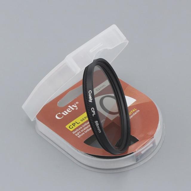DSLR 카메라 62mm CPL 필터 편광 렌즈 파나소닉 니콘 호환