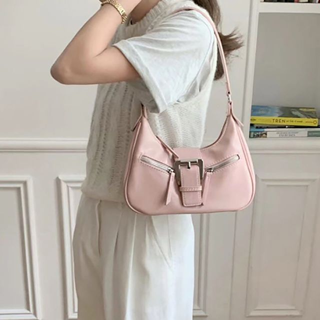 여자 전면 벨트 포켓 포인트 데일이 데일리 출퇴근 가방 숄더백