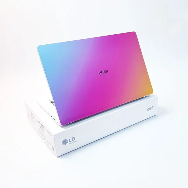 LG그램 14Z990 노트북 스킨, 그라데이션 전신 보호필름
